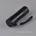 9 uv 395nm blacklight purple led torch